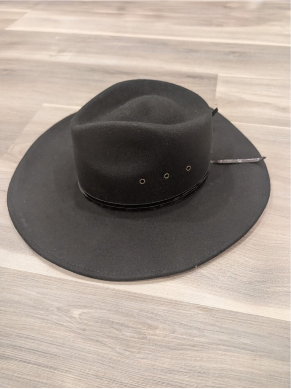 Eric Javits | Jade Wool Fedora Hat In Black - Picture 2 of 15